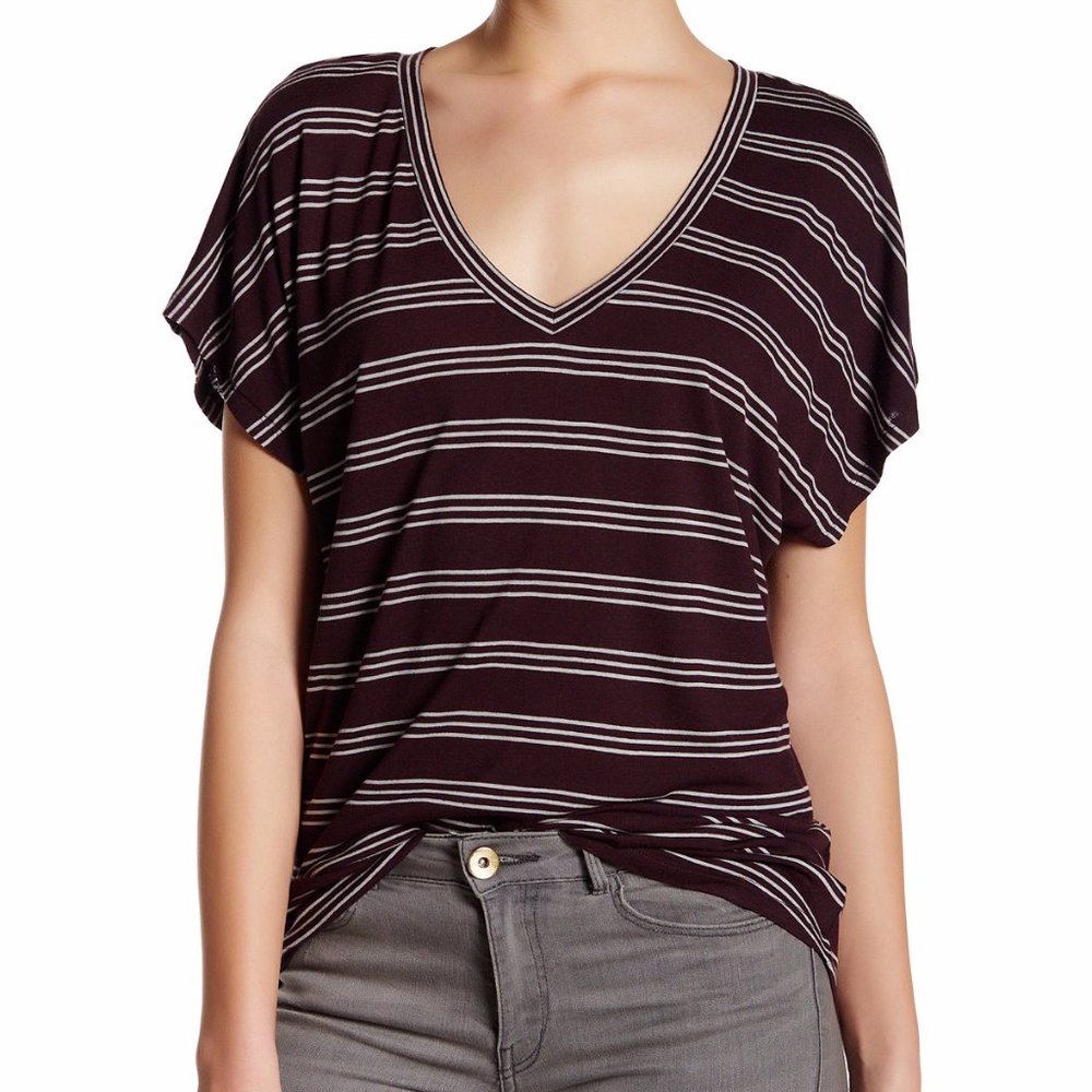 Cupcakes & Cashmere V-Neck Top